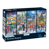 Christmas Shopping - 4 x 500 Piece - Damaged Box