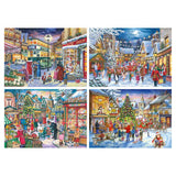 Christmas Shopping - 4 x 500 Piece - Damaged Box