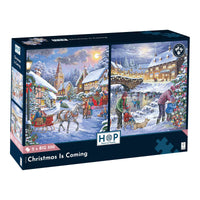 Christmas Is Coming - 2 x BIG 500 Piece