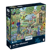 At The Allotment 1000 Piece Puzzle