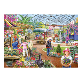 At The Garden Centre 500 Jigsaw Puzzle - Damaged Box