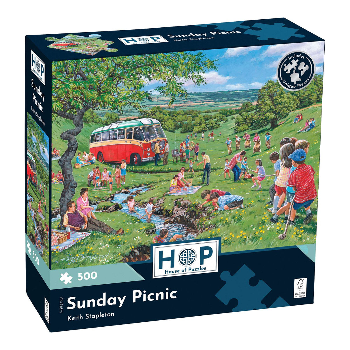 Sunday Picnic 500 Puzzle