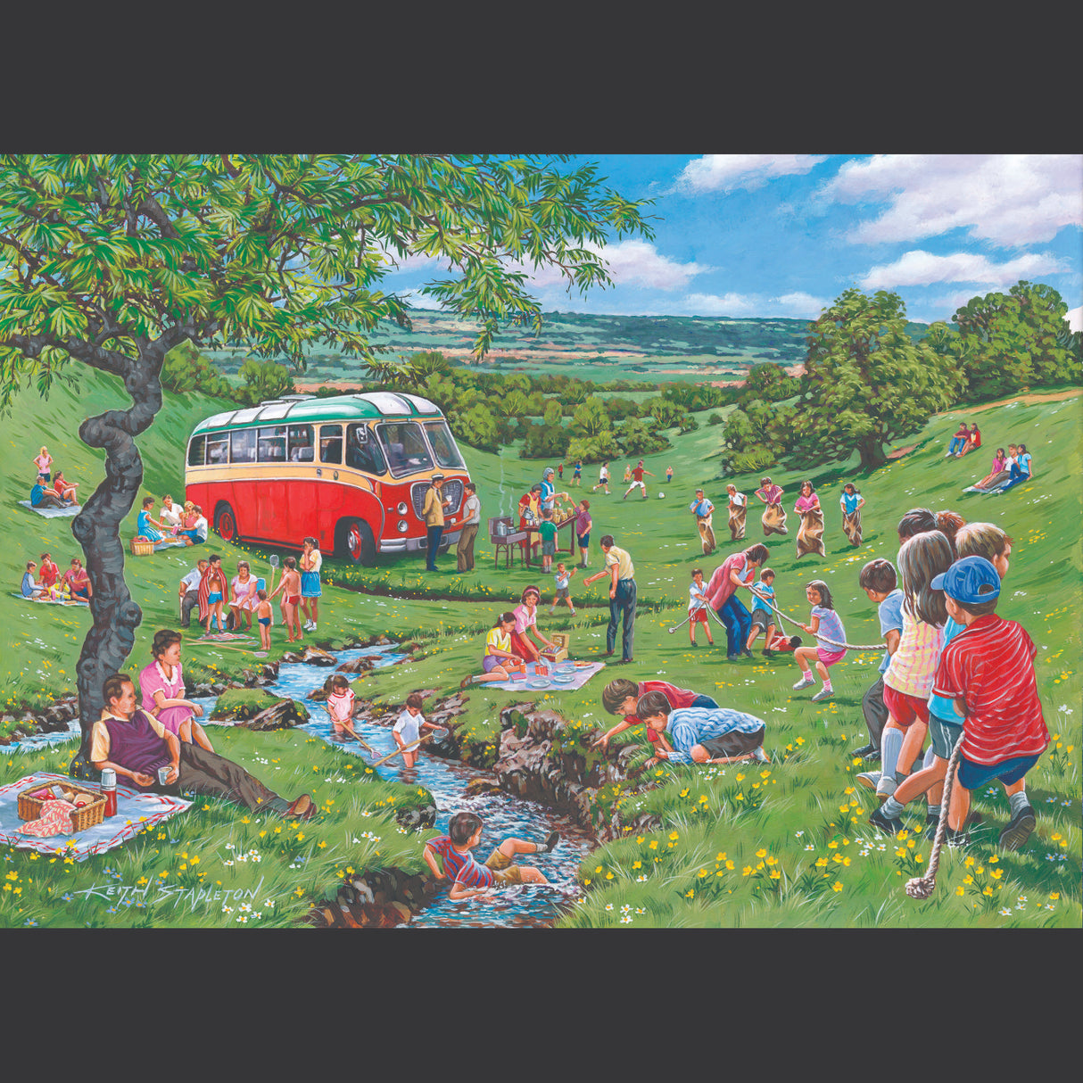 Sunday Picnic 500 Puzzle