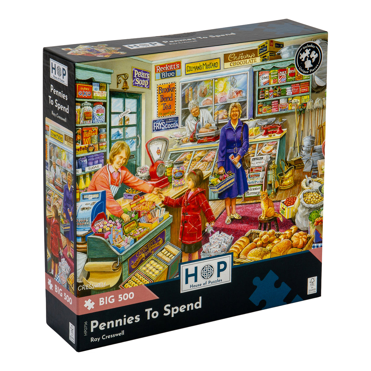 Pennies To Spend BIG 500 Puzzle - Damaged Box