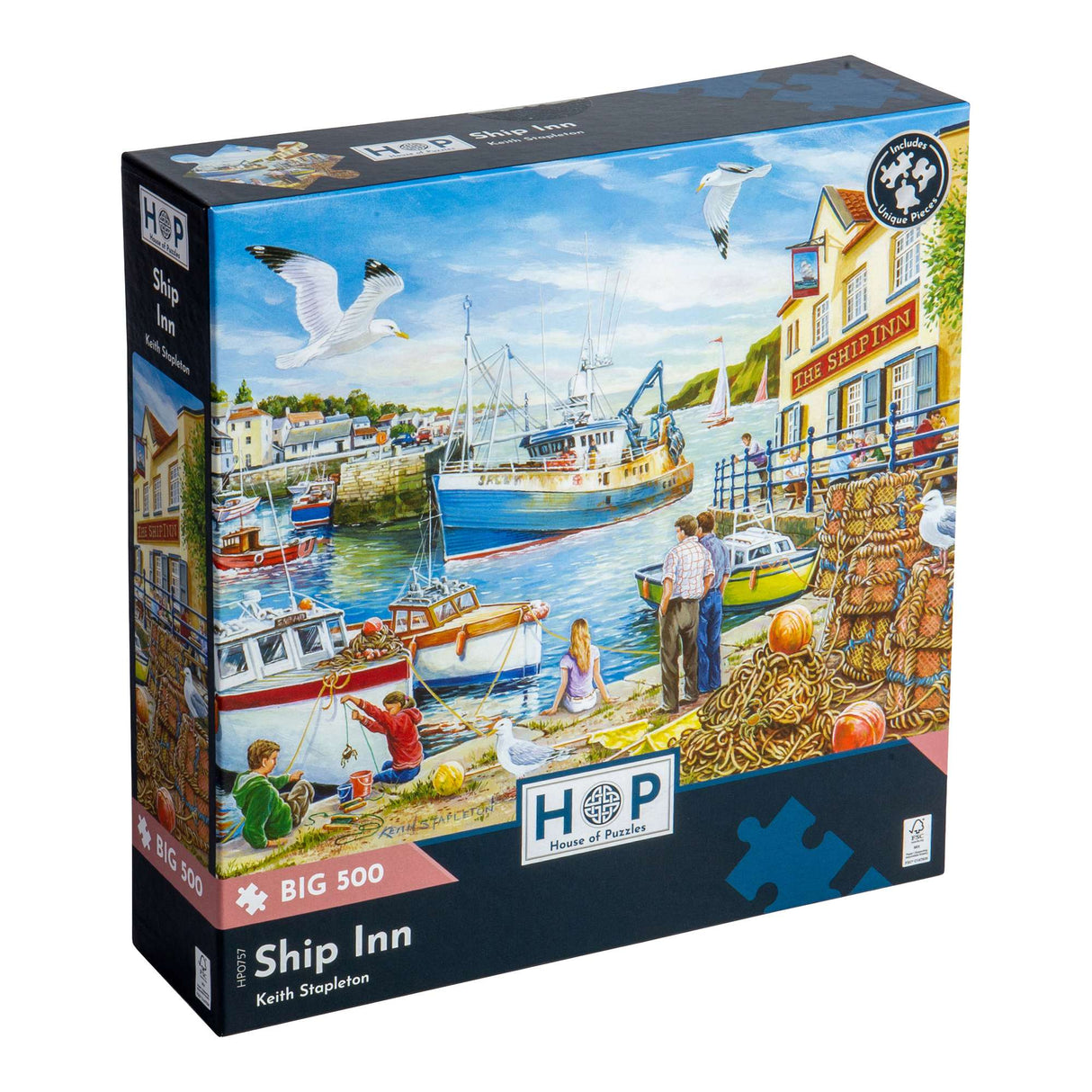 Ship Inn BIG 500 Puzzle - Damaged Box