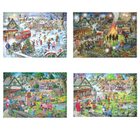 Seasons On The Green - 4 x 500 Piece