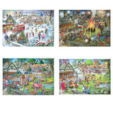 Seasons On The Green - 4 x 500 Piece
