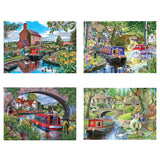 Cruising The Canals - 4 x 500 Piece - Damaged Box