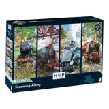 Steaming Along - 4 x 500 Piece - Damaged Box