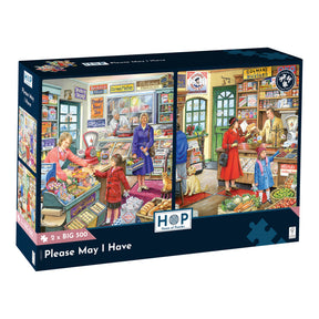 Please May I Have - 2 x BIG 500 Piece - Damaged Box