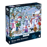 Seven Silly Snowmen 1000 Piece Puzzle - Damaged Box