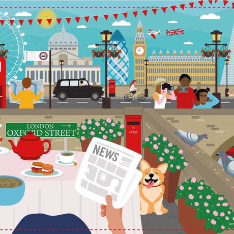 London Life Puzzle Tube - 150 Piece