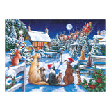 Santa Paws Puzzle Tube - 150 Piece