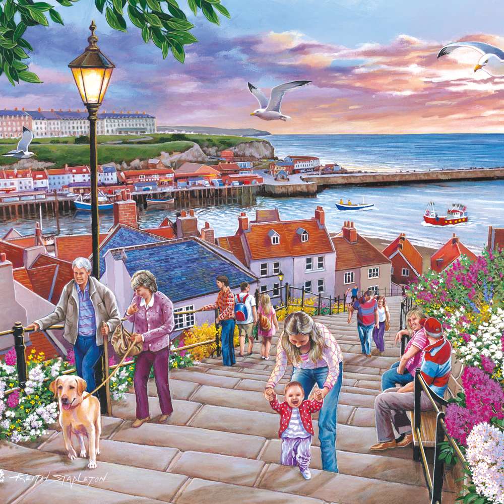 199 Steps Whitby Puzzle Tube - 150 Piece