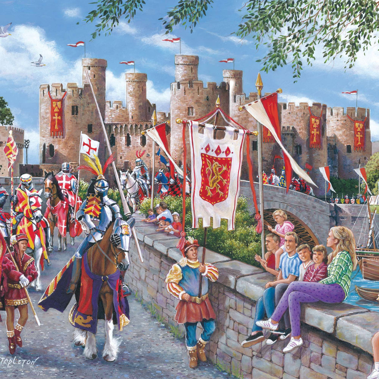 Conwy Castle Puzzle Tube - 150 Piece