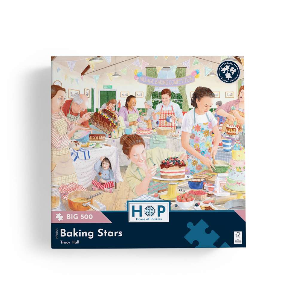Baking Stars BIG 500 Jigsaw Puzzle