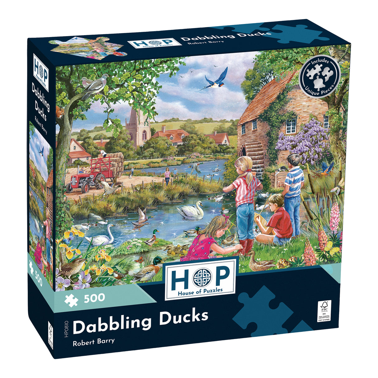 Dabbling?Ducks 500 Piece Puzzle - Damaged Box