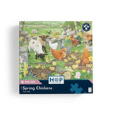 Spring Chickens BIG 500 Jigsaw Puzzle