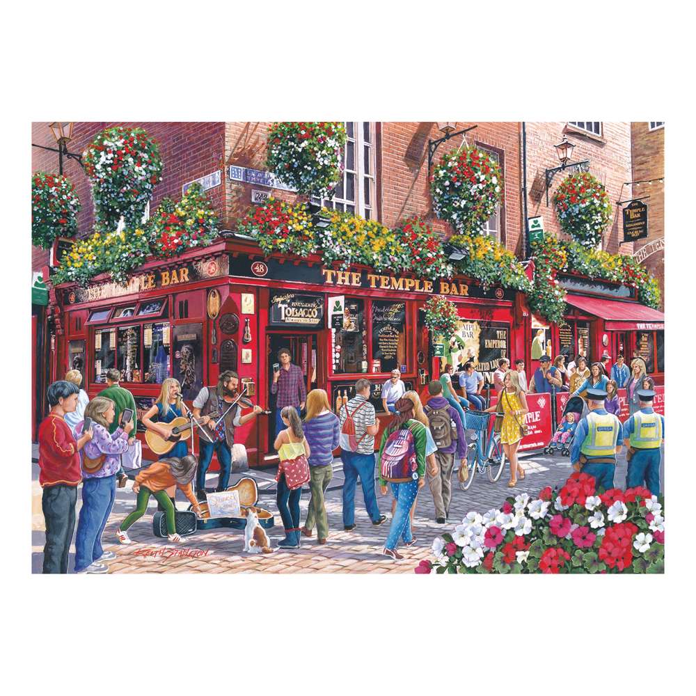 Temple Bar 1000 Piece Puzzle - Damaged Box