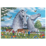 The Kelpies 1000 Piece Jigsaw Puzzle