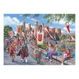 Castell Conwy 1000 Piece Puzzle - Damaged Box