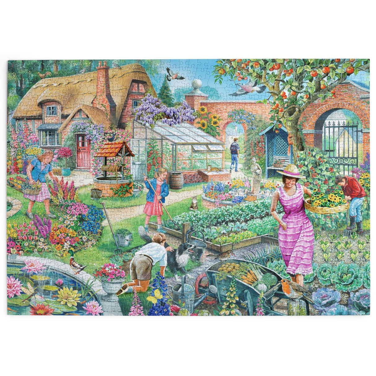 No.29 Pretty Potager 1000 Piece Jigsaw Puzzle