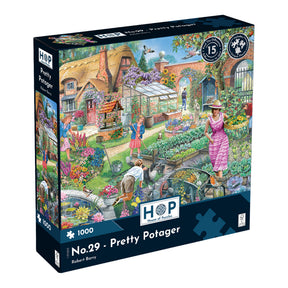 No.29 Pretty Potager 1000 Piece Puzzle - Damaged Box
