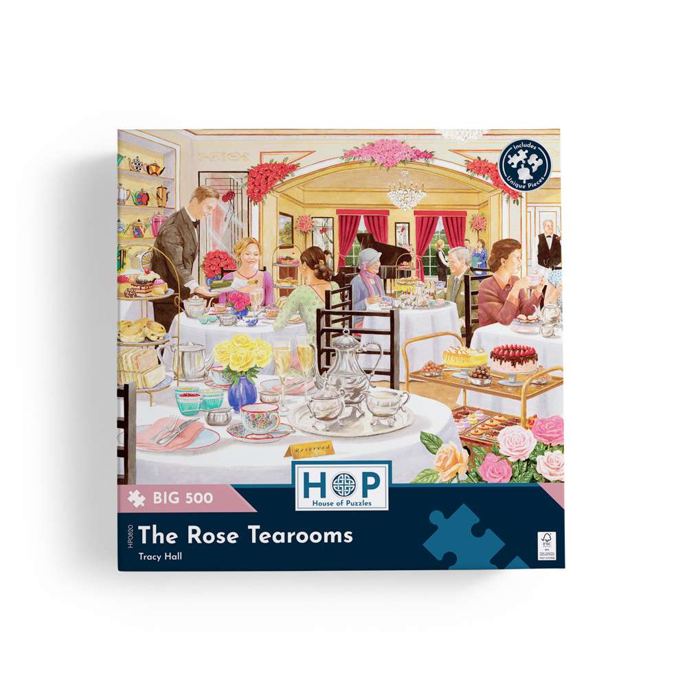 The Rose Tearooms BIG 500 Jigsaw Puzzle