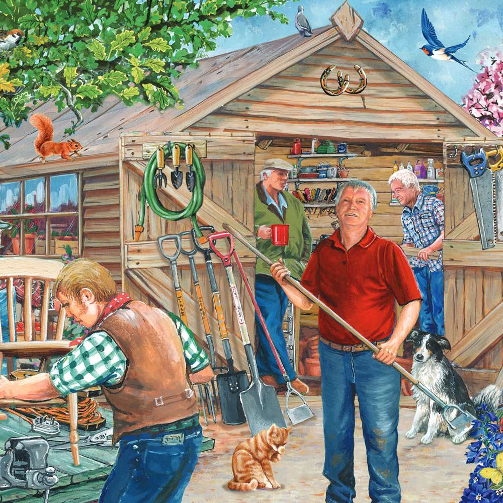 Our Man Shed BIG 500 Jigsaw Puzzle