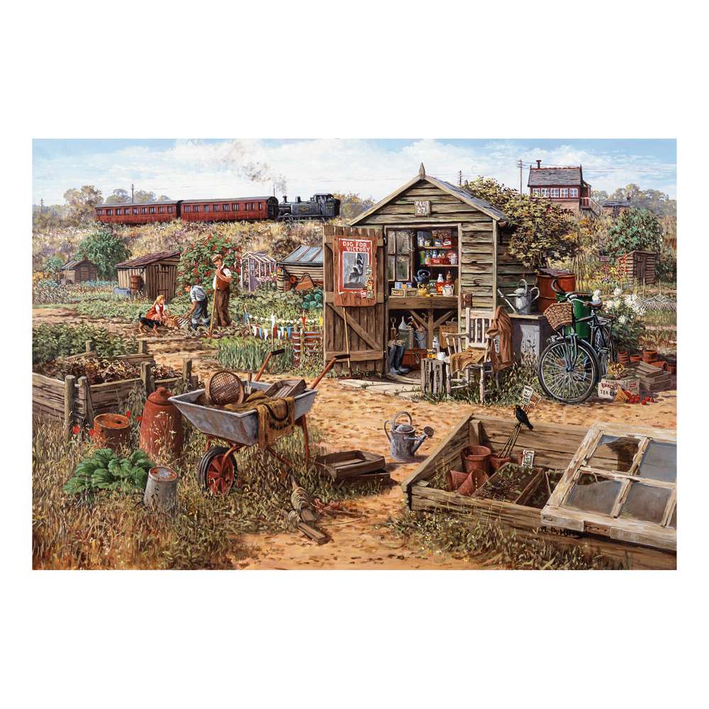 4 x 500 - Time to Potter 500 Piece Jigsaw Puzzle