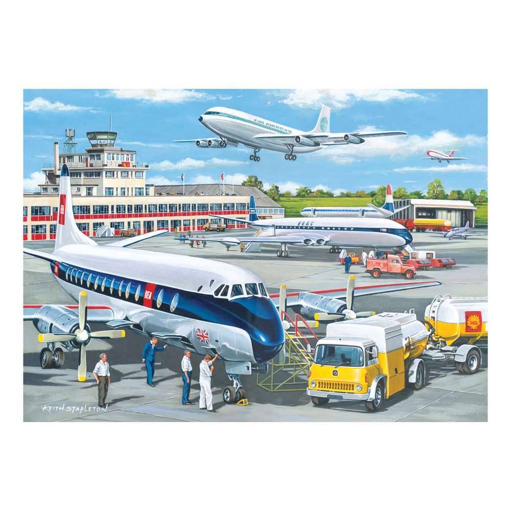 4 x 500 - Going Places 500 Piece Jigsaw Puzzle