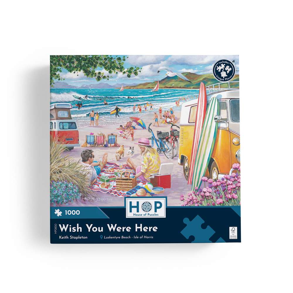 Wish You Were Here 1000 Piece Jigsaw Puzzle