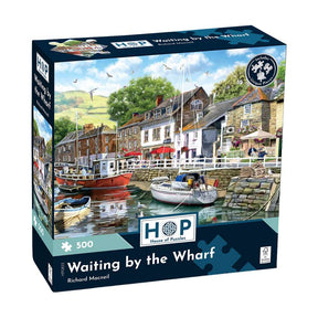 Waiting by the Wharf 500 Piece Jigsaw Puzzle