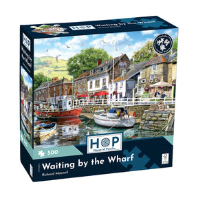 Waiting by the Wharf 500 Piece Jigsaw Puzzle