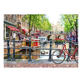Spring in Amsterdam 1000 Piece Puzzle - Damaged Box
