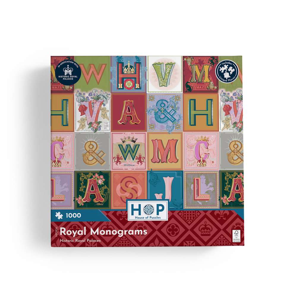 Royal Monograms 1000 Piece Jigsaw Puzzle