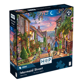 Mermaid Street 1000 Piece Jigsaw Puzzle