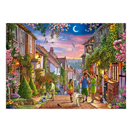 Mermaid Street 1000 Piece Jigsaw Puzzle
