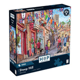 Steep Hill 1000 Piece Puzzle - Damaged Box