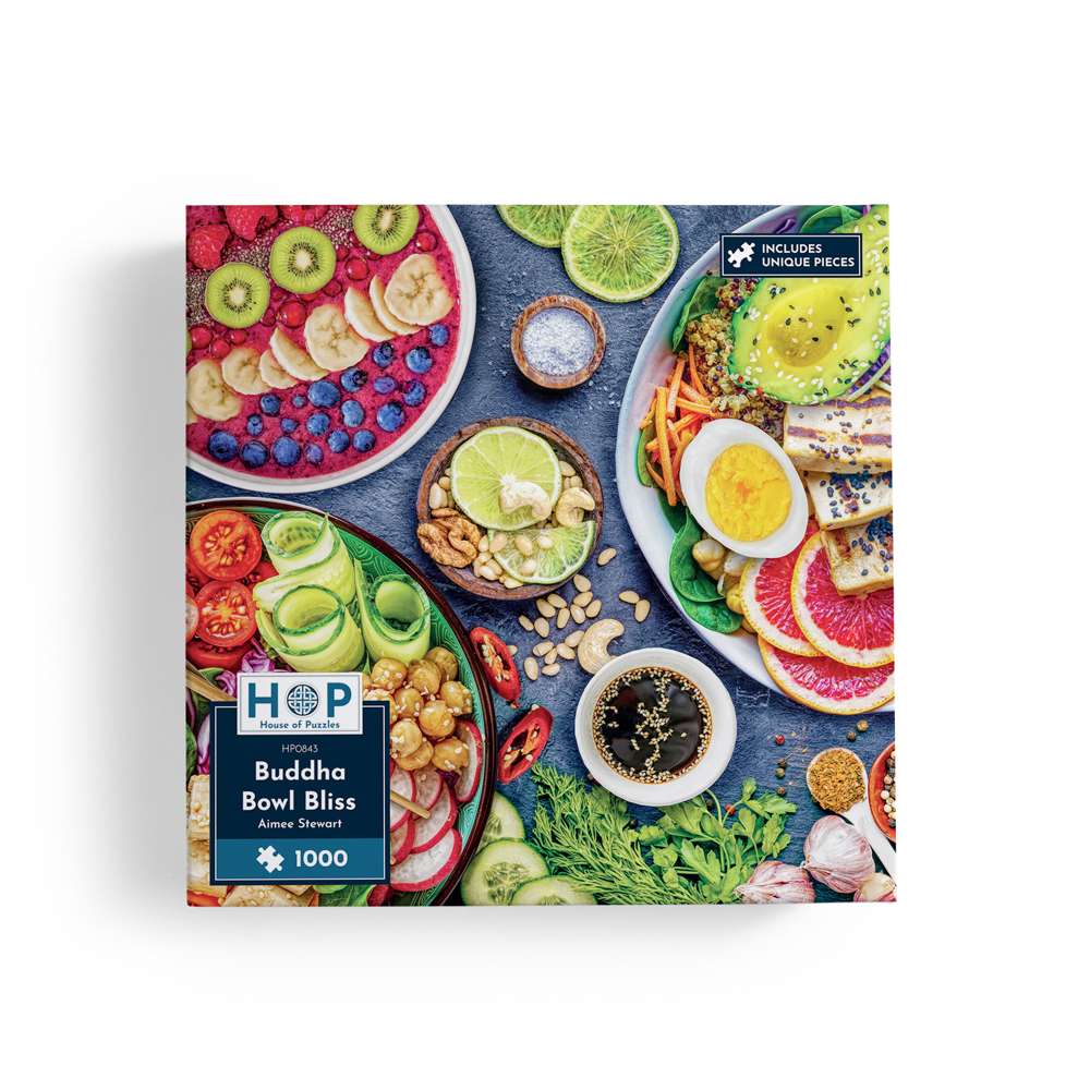 Puzzles Buddha Bowl Bliss 1000 Piece Jigsaw Puzzle