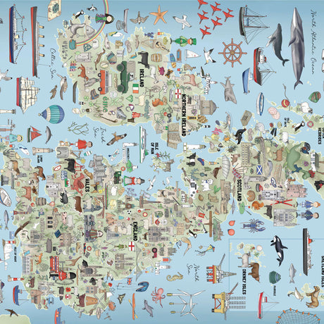 The British Isles 1000 Piece Puzzle