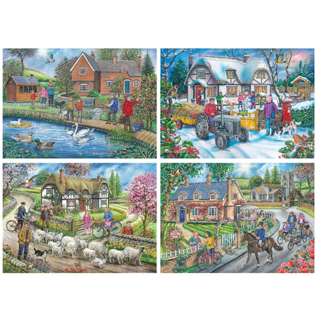 Life in the Country- 4 x 500 Piece