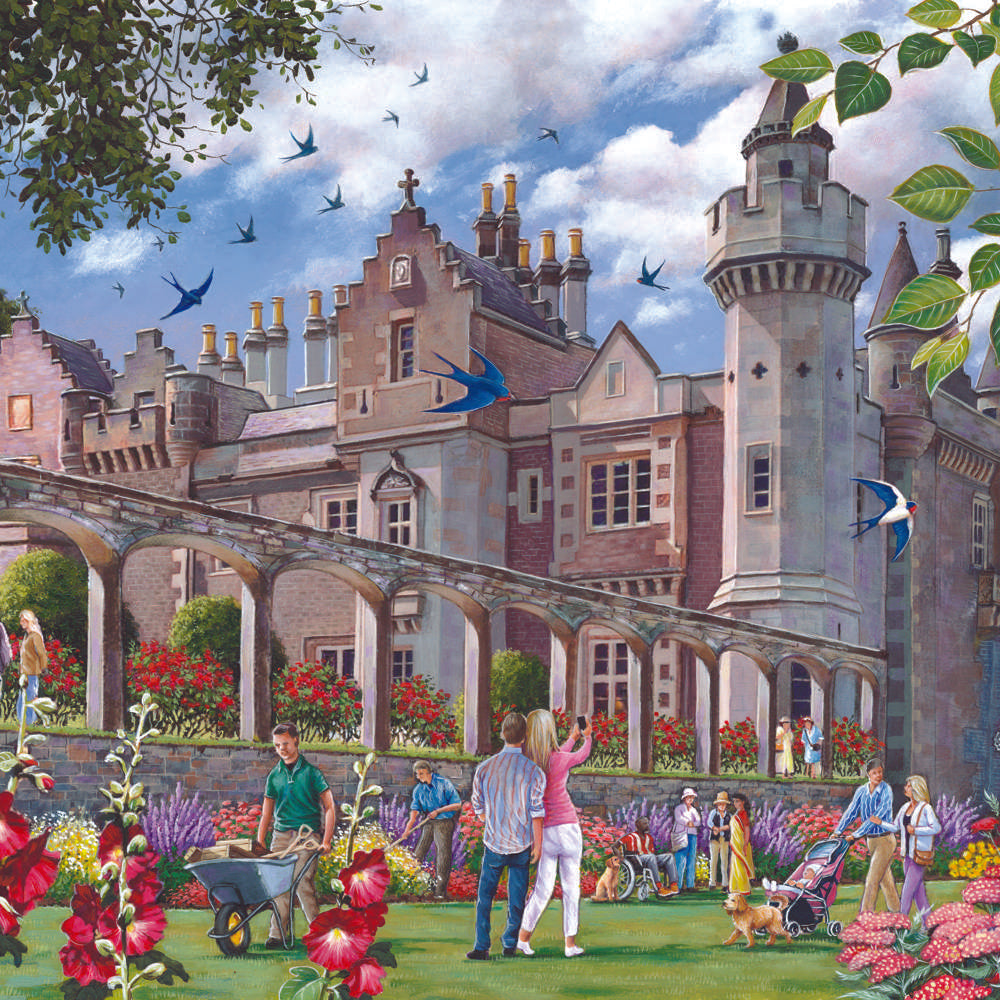 The House of Puzzles Abbotsford House 1000 Piece Puzzle