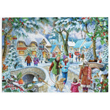The House of Puzzles No.30 Winter Break Find The Difference 1000 Piece Puzzle