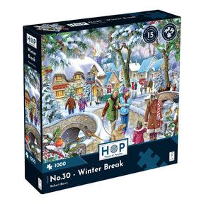 The House of Puzzles No.30 Winter Break Find The Difference 1000 Piece Puzzle