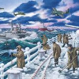 The House of Puzzles Arctic Convoy BIG 500 Puzzle - Large Piece World War Jigsaw