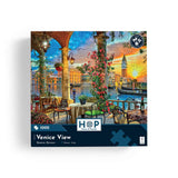 The House of Puzzles Venice View 1000 Piece Jigsaw Puzzle- Italian Scene Jigsaws
