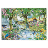 The House of Puzzles Kingfisher Cottage BIG 500 Puzzle - Large Piece Jigsaw