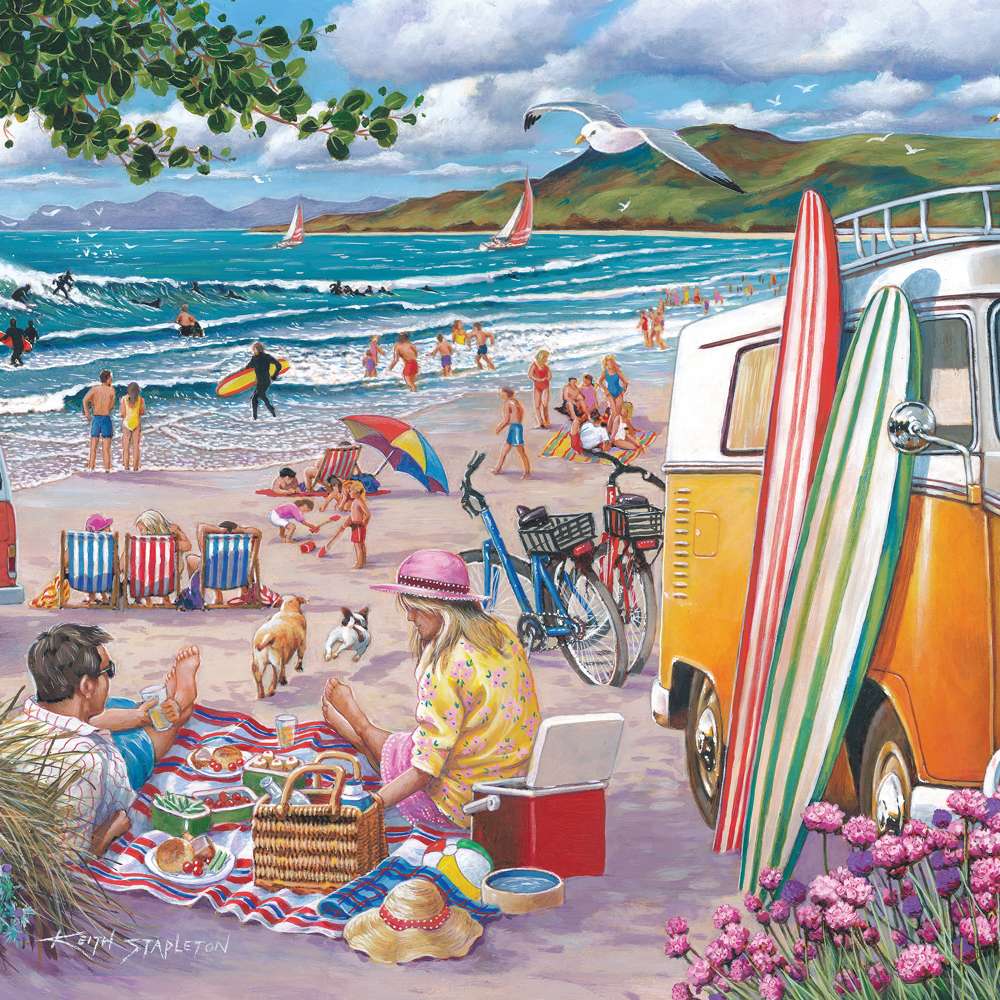 Wish You Were Here BIG 250 Piece Jigsaw Puzzle House of Puzzles