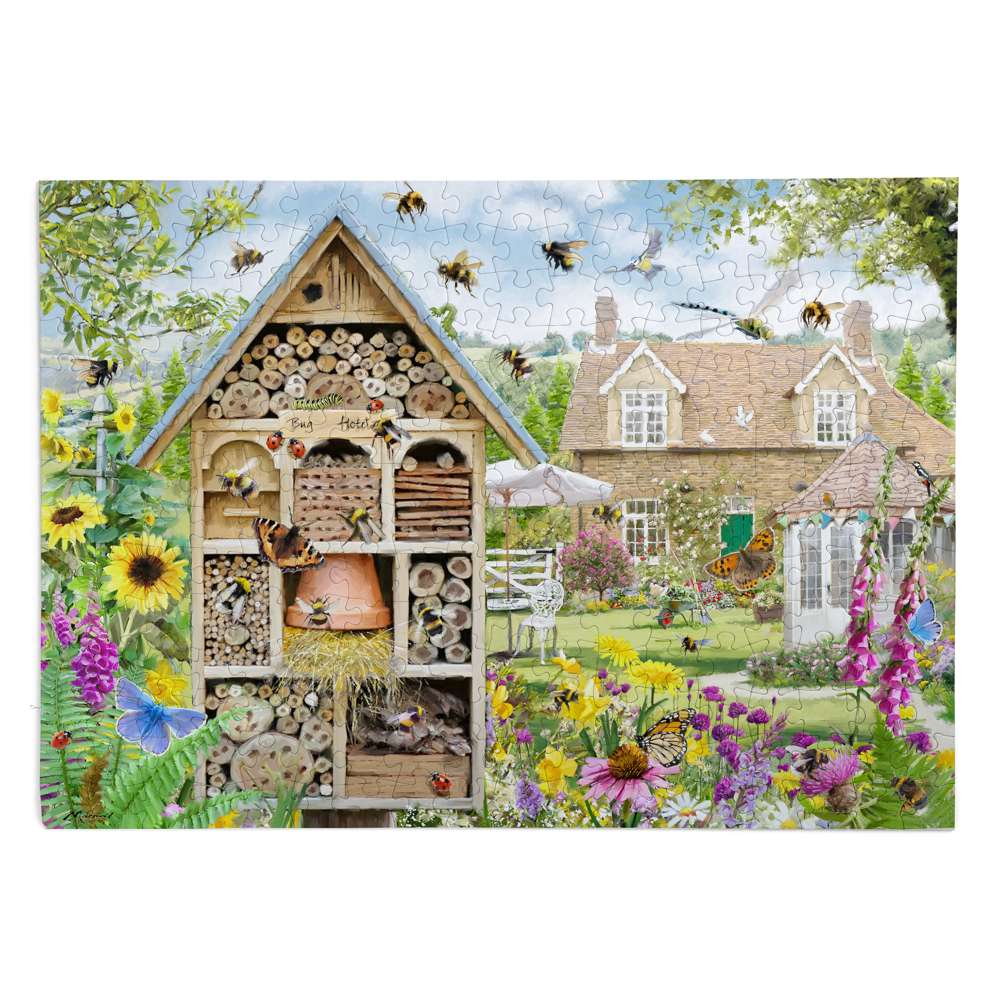 Bee Hotel BIG 250 Puzzle The House of Puzzles Large Piece Jigsaw